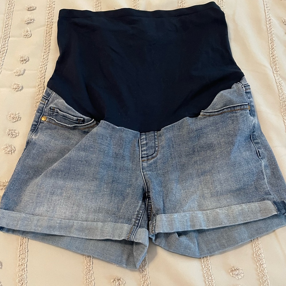 Maternity Jean Shorts
